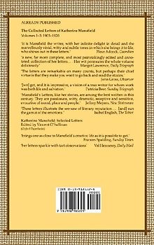 The Collected Letters of Katherine Mansfield