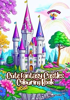Cute Fantasy Castles Colouring Book