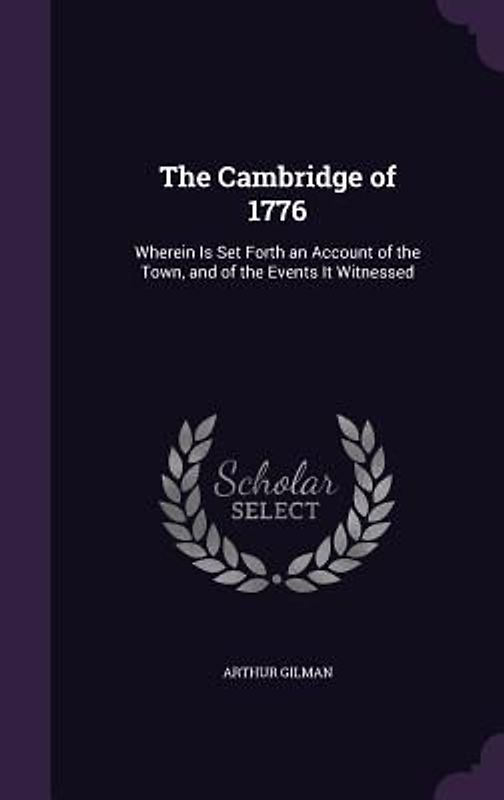 The Cambridge of 1776