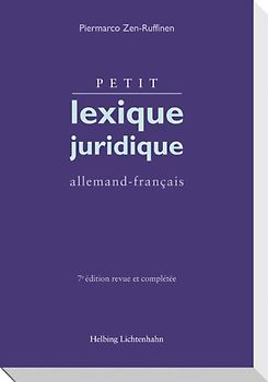 Petit lexique juridique