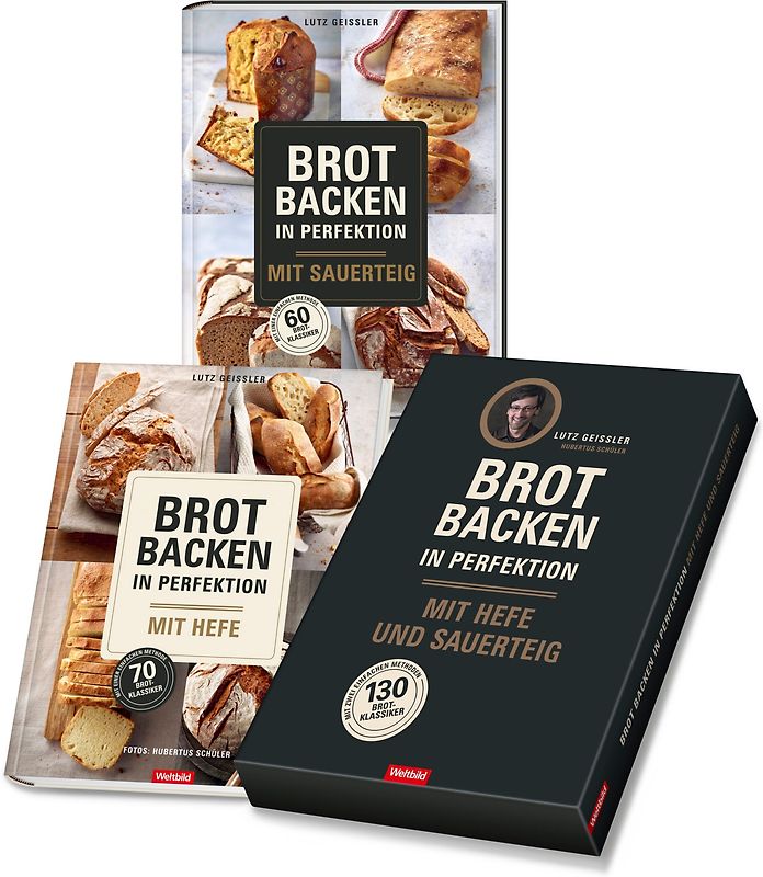 Brot in Perfektion - Lutz Geißler [Gebundene Ausgabe, Weltbild, 2 Bände]