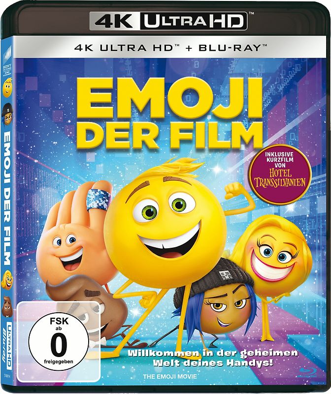 Emoji - Der Film [inkl. Blu-ray] 4K Ultra HD Blu-ray