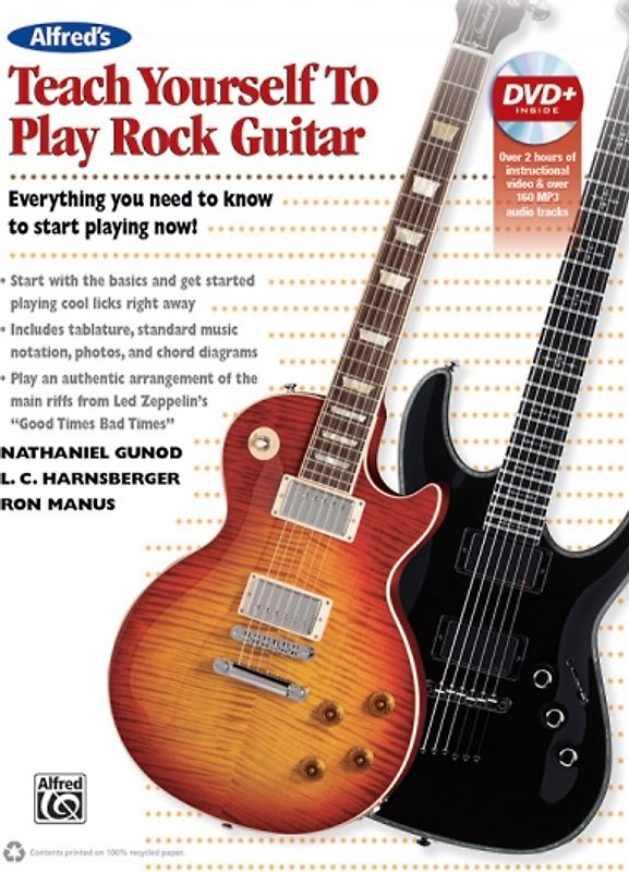 Alfred's Teach Yourself to Play Rock Guitar