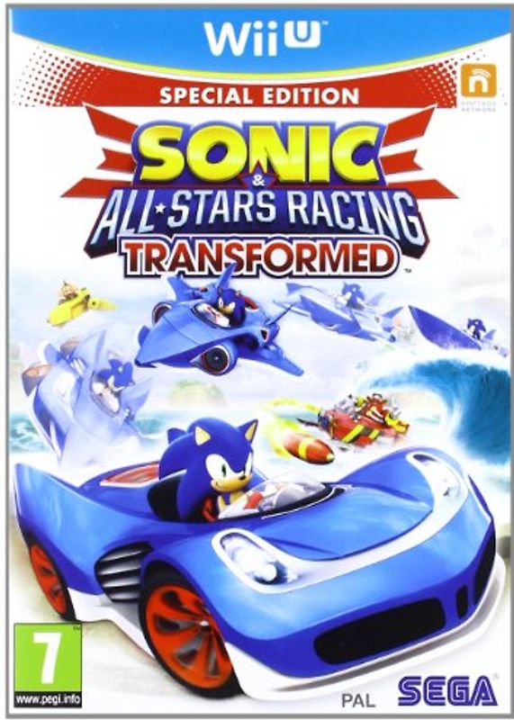 SONIC AND ALL STARS RACING TRANSFORMED SPECIAL EDITION NINTENDO WII U Nintendo Wii U