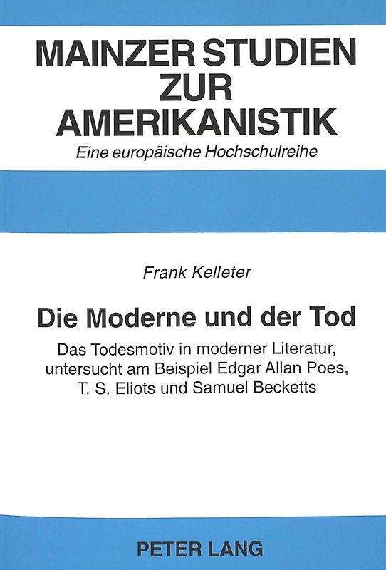 Die Moderne und der Tod
