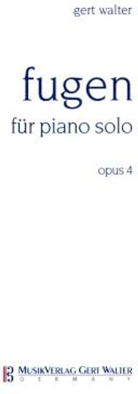 Fugen für Piano solo