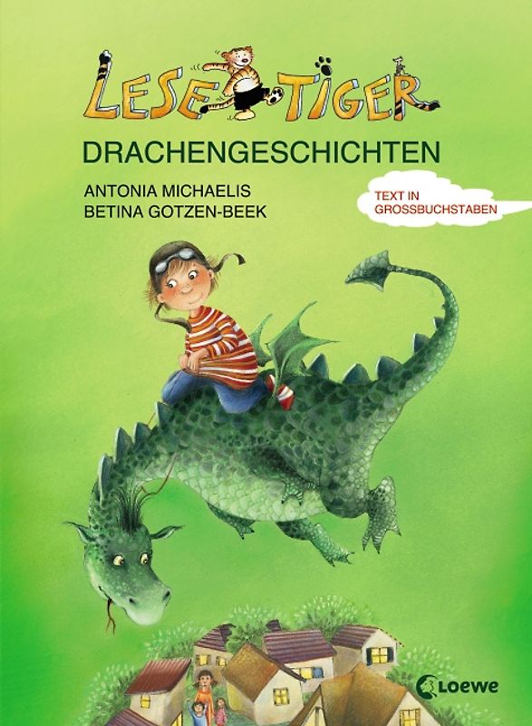 Lesetiger-Drachengeschichten. Großbuchstabenausgabe