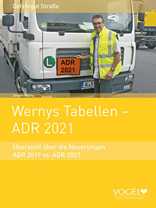 Wernys Tabellen - ADR 2021