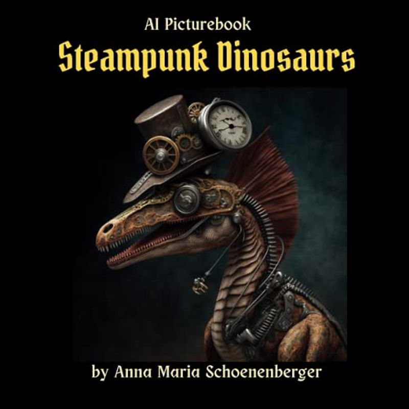 Steampunk Dinosaurs: AI Picture Book