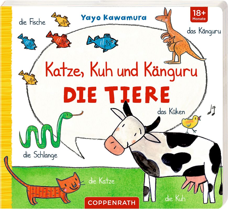 Katze, Kuh und Känguru
