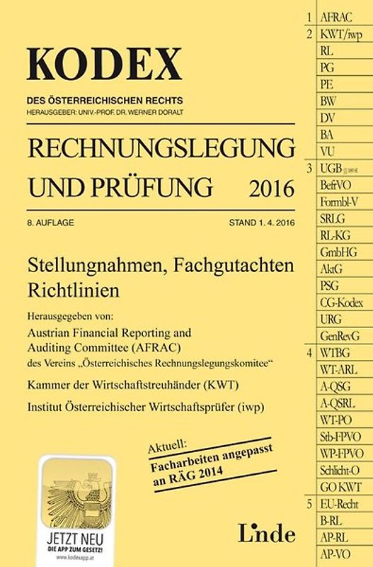 KODEX Rechnungslegung und Prüfung 2016