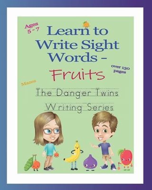 Learn to Write Sight Words - Fruits