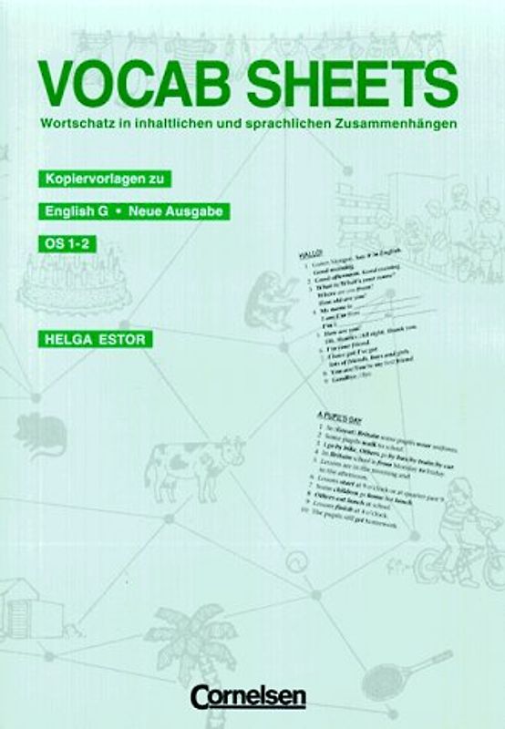 K.T.. Vocab Sheets. Wortschatz in inhaltlichen und sprachlichen Zusammenhängen (zu Band 1 und 2)