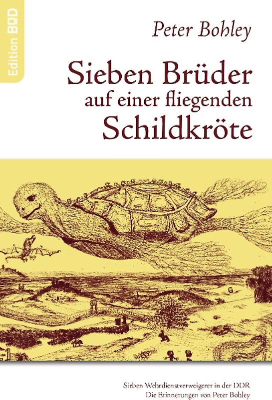 Sieben Brüder auf einer fliegenden Schildkröte
