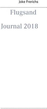 Flugsand Journal 2018