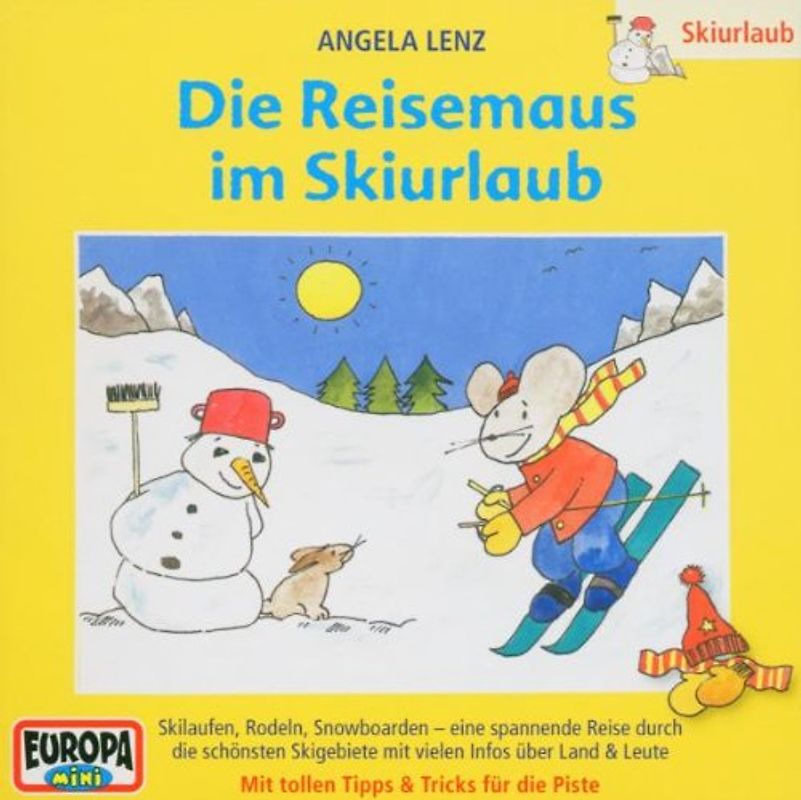 Angela Lenz - 06/die Reisemaus im Skiurlaub