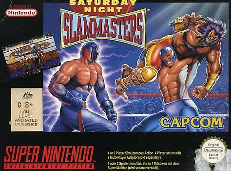 Saturday Night Slammasters Super Nintendo