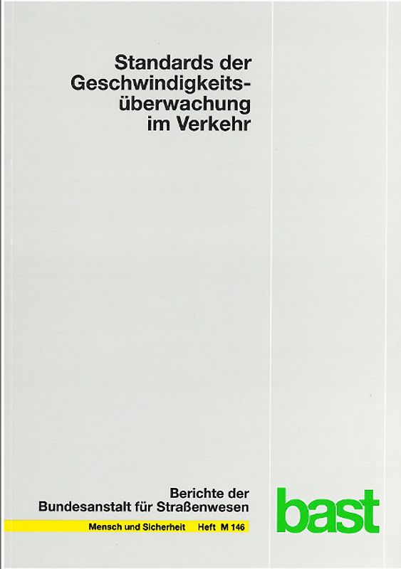 Standards der Geschwindigkeitsüberwachung im Verkehr