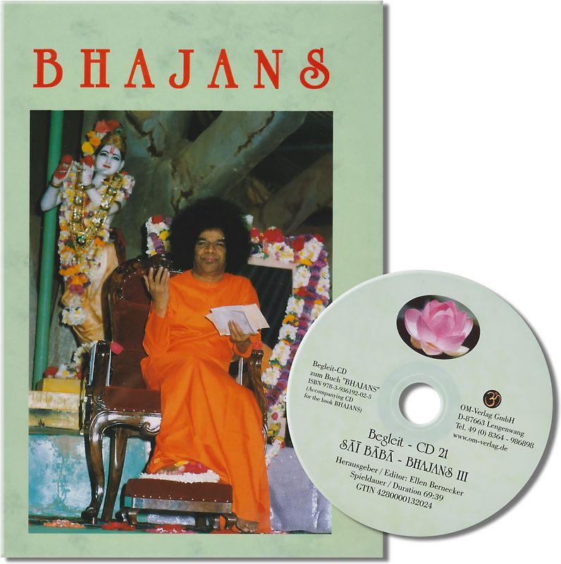 Bhajans: Buch mit 21 CDs