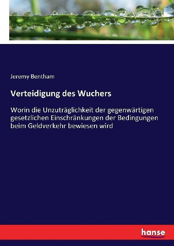 Verteidigung des Wuchers