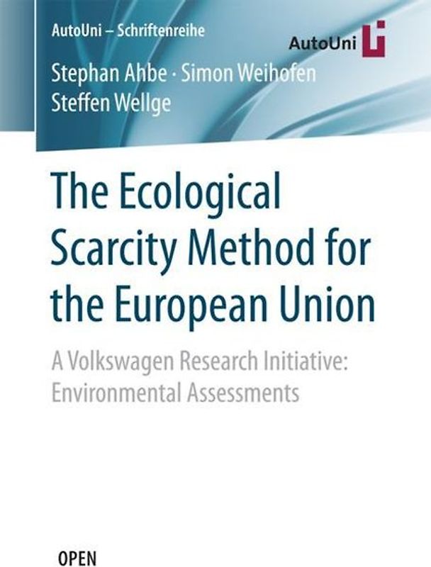 The Ecological Scarcity Method for the European Union