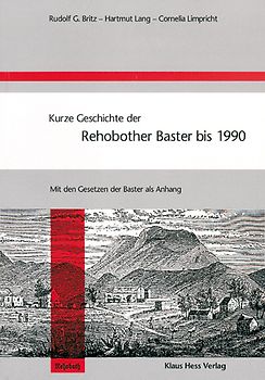 Kurze Geschichte der Rehobother Baster bis 1990
