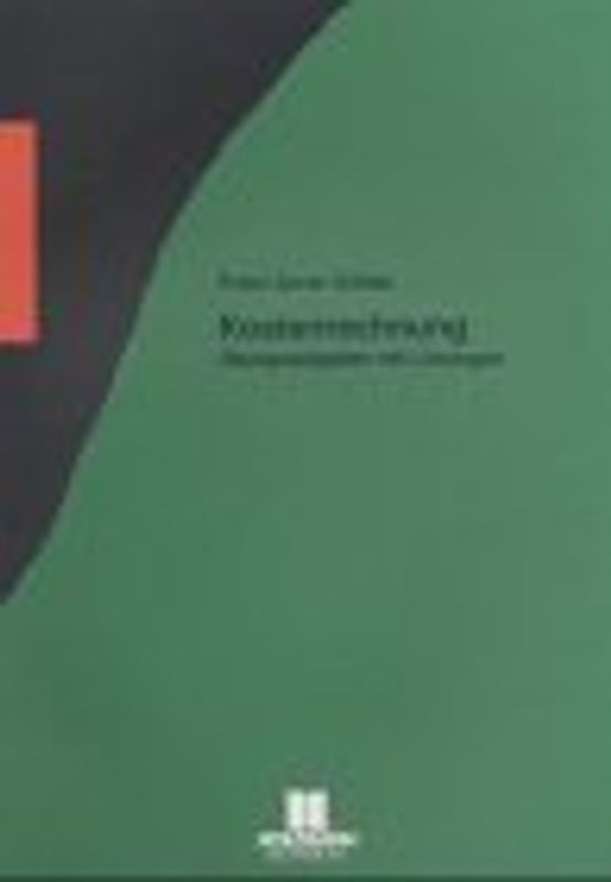 Kostenrechnung. Übungsaufgaben