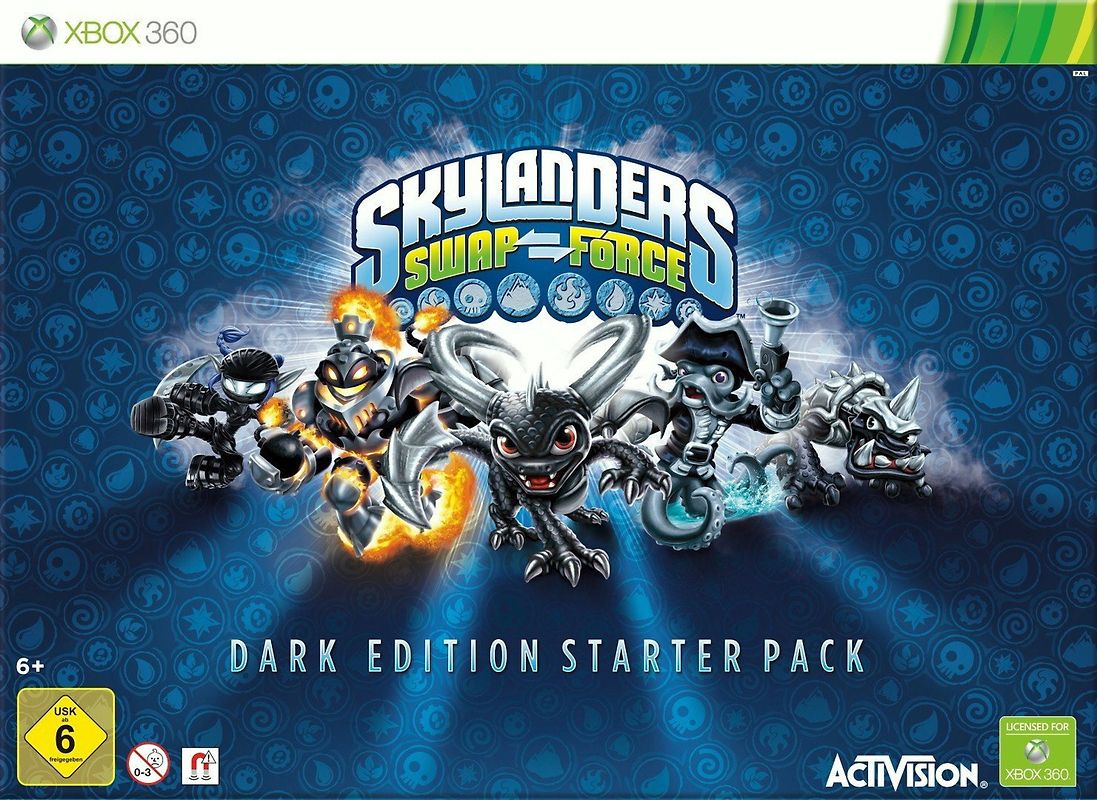 Skylander Swap Force - Dark Edition Starter Pack Xbox 360