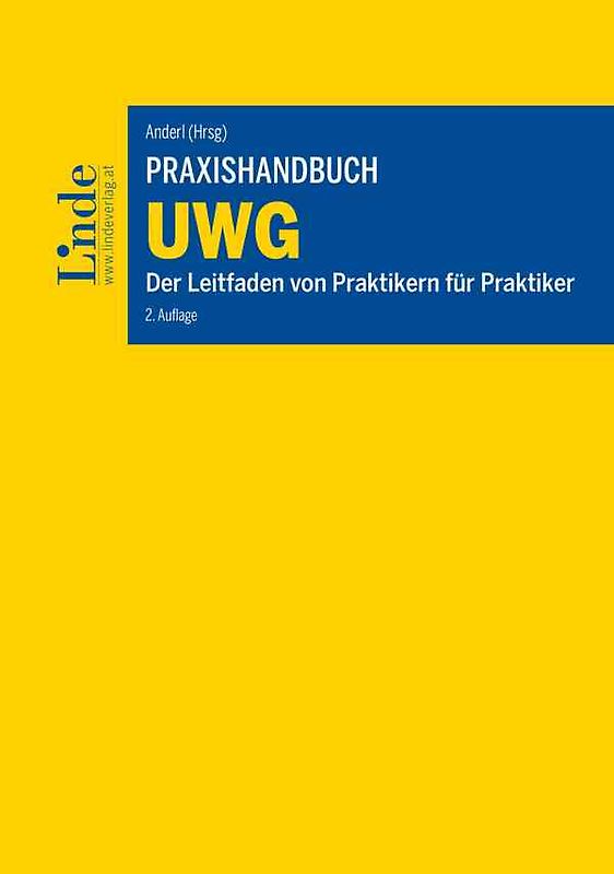 Praxishandbuch UWG