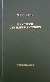 Handbuch der Haupt-Anzeigen
