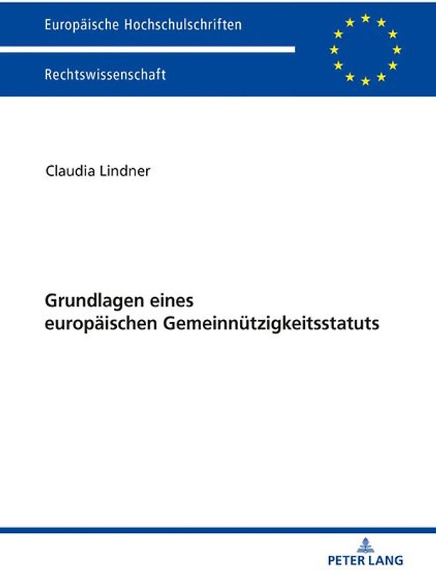 Grundlagen eines europäischen Gemeinnützigkeitsstatuts