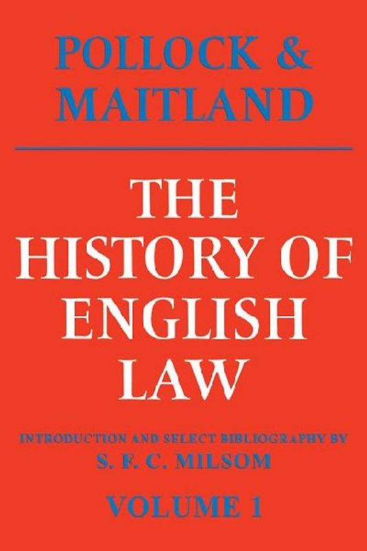 The History of English Law