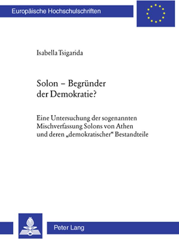 Solon – Begruender der Demokratie?