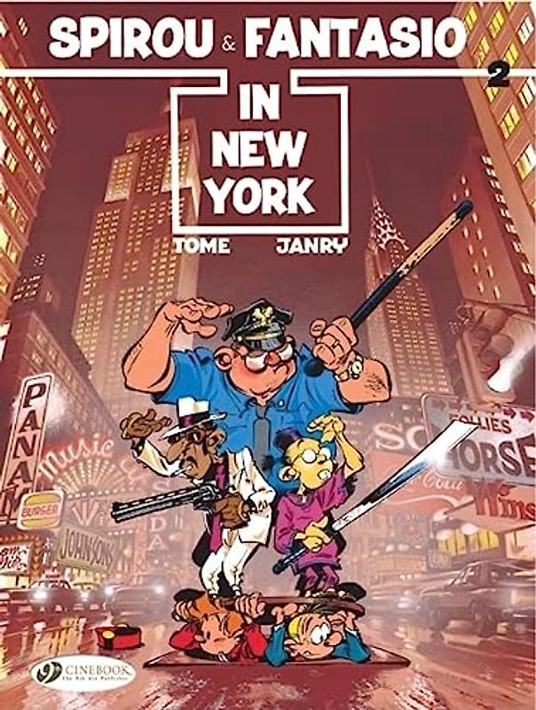 Spirou & Fantasio Vol.2: Spirou & Fantasio in New York: Spirou in New York