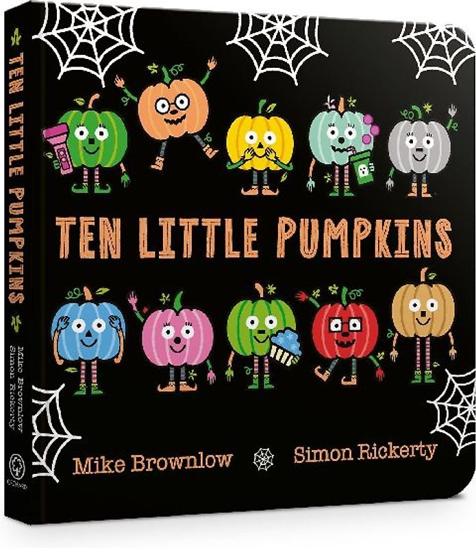 Ten Little Pumpkins Board Book