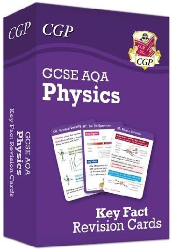 New GCSE Physics AQA Key Fact Revision Cards - Summary cards for quick revision