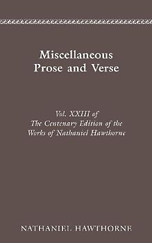 CENTENARY ED WORKS NATHANIEL HAWTHORNE
