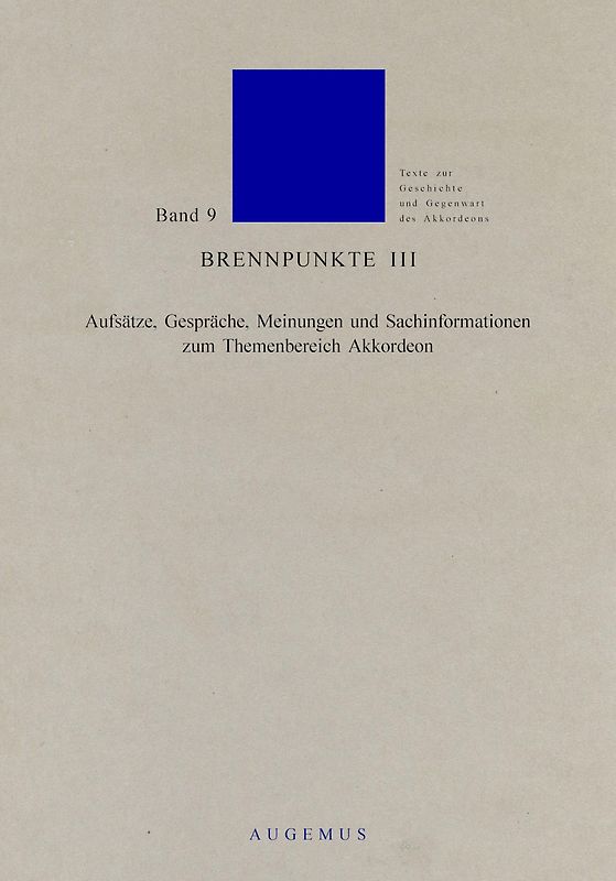 Brennpunkte / Brennpunkte III