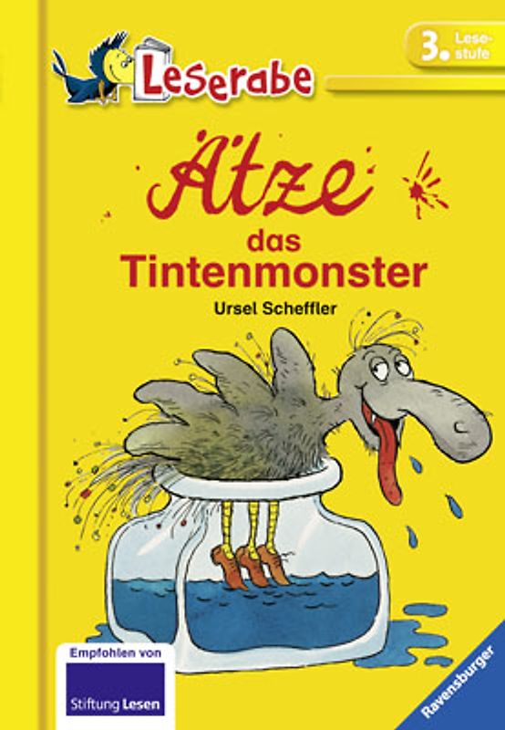 Leserabe Schulausgabe in Broschur - Ätze, das Tintenmonster