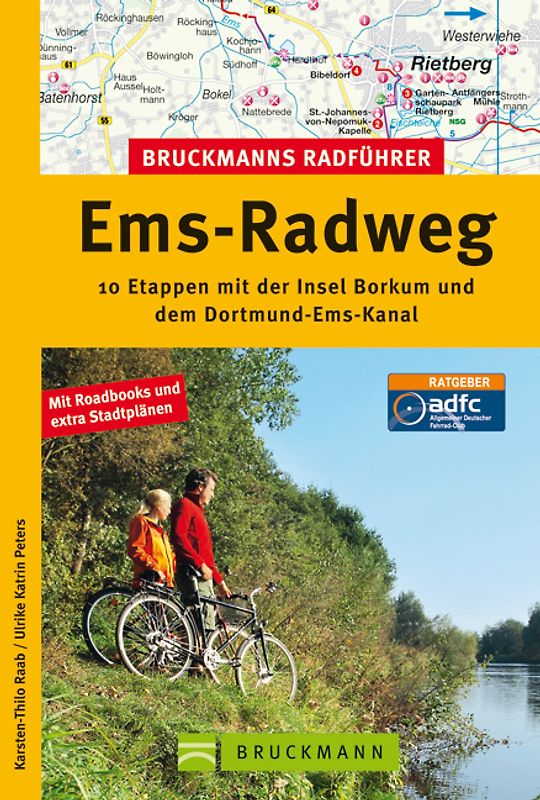 Bruckmanns Radführer Ems-Radweg