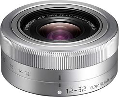 Panasonic Lumix G VARIO 12-32 mm F3.5-5.6 ASPH. O.I.S. 37 mm Filtergewinde (Micro Four Thirds Anschluss) silber