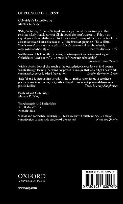 Coleridge and the Uses of Division