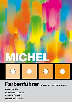 MICHEL-Farbenführer mit Lochschablone