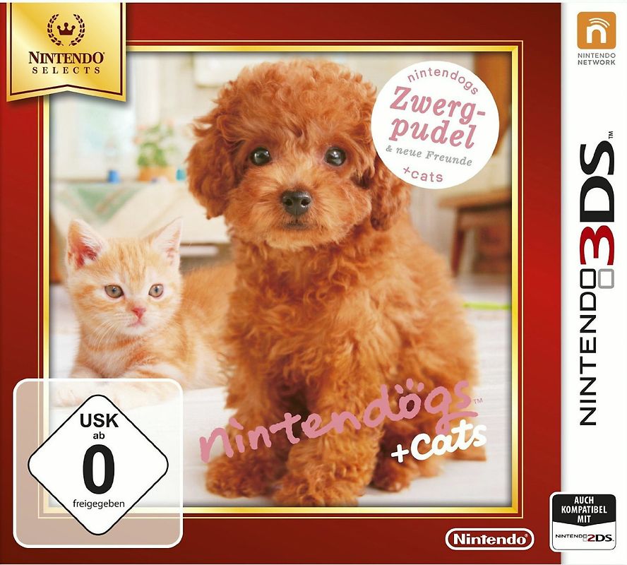 Nintendogs + Cats: Zwergpudel & neue Freunde Nintendo 3DS