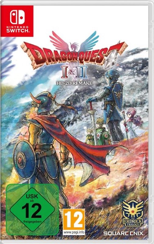 Dragon Quest I & II HD-2D Remake Nintendo Switch