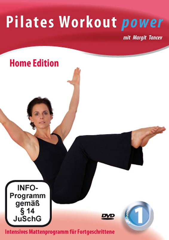 Pilates Workout Power Vol. 1 für Fortgeschrittene - mit Margit Tancev -  [DVD-Deutsch-09] DVD