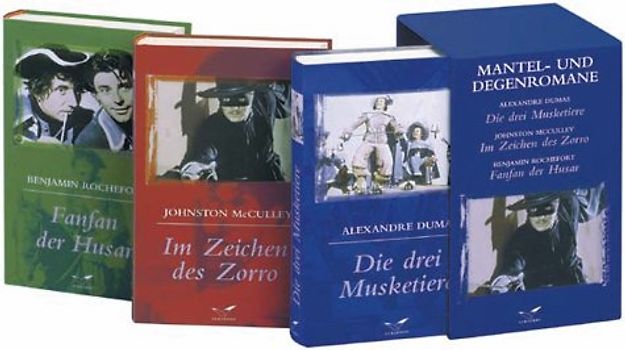 Mantel- und Degenabenteuer. Die drei Musketiere /Fanfan der Husar /Im Zeichen des Zorros