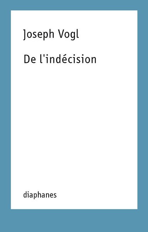 De l'indécision