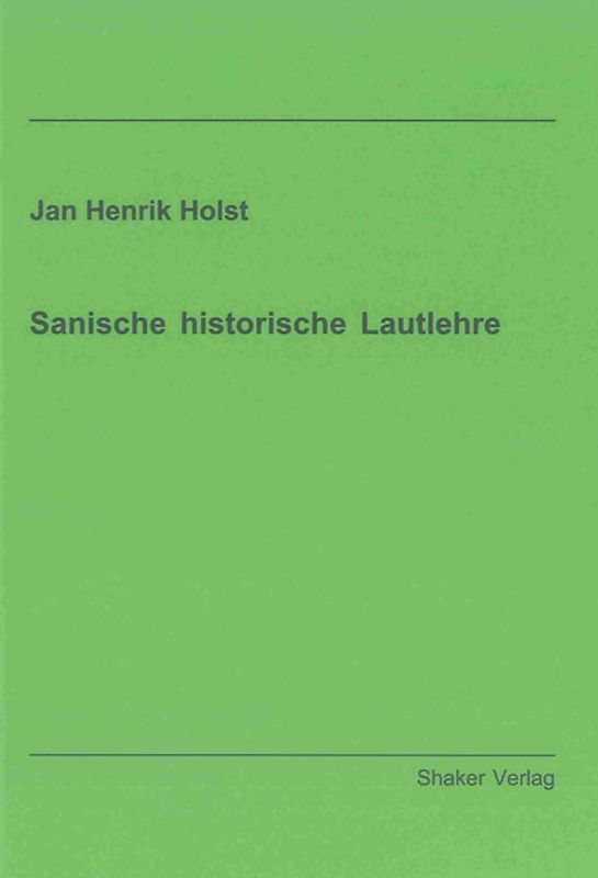 Sanische historische Lautlehre