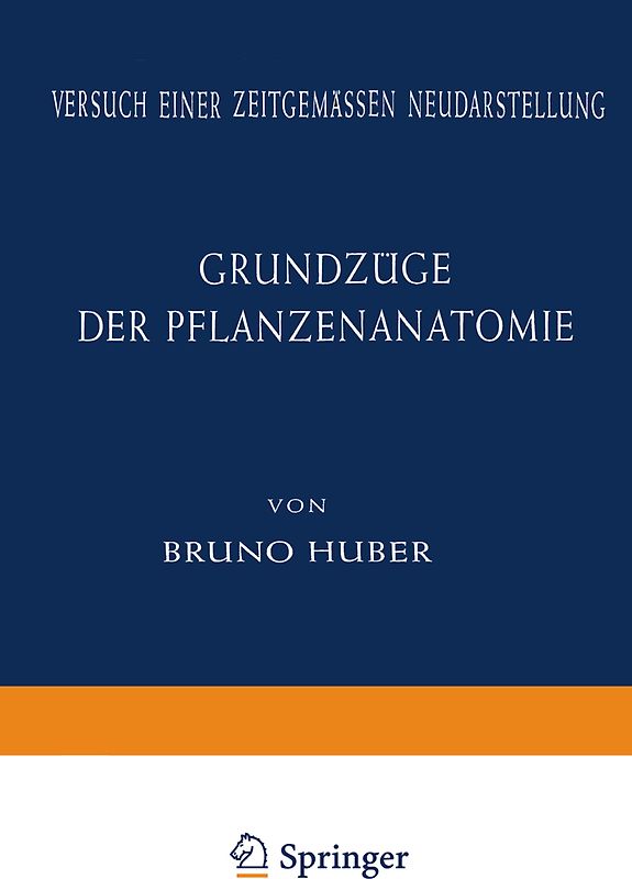 Grundzüge der Pflanzenanatomie